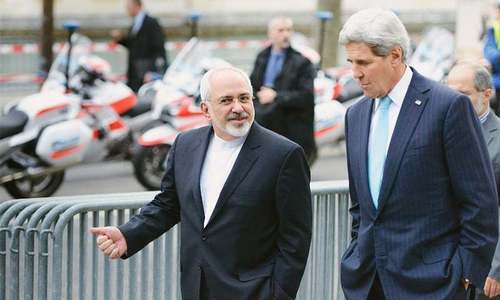 Trump lashes ex-secretary of state Kerry for Iran meetings