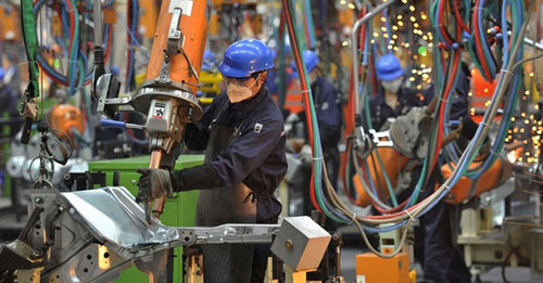Uptick in big industry output