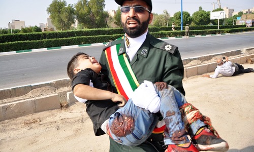 Gunmen attack Iran military parade, killing at least 24