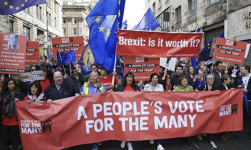 Stop Brexit? UK's Labour party mulls backing new referendum