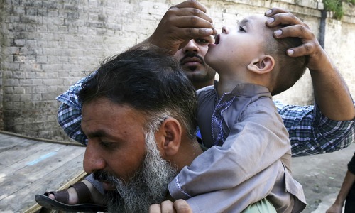 Pakistan to become polio-free by next year, says President Alvi Pakistan to become polio-free by next year, says President Alvi