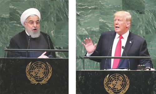 Trump, Rouhani exchange threats, insults at UN