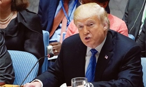 Trump takes aim at China, Iran at UN Security Council