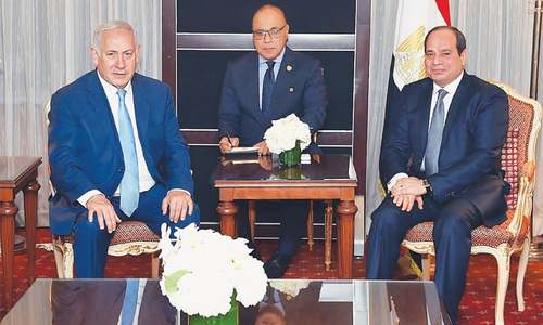 Netanyahu, Sisi discuss Gaza on sidelines of UN