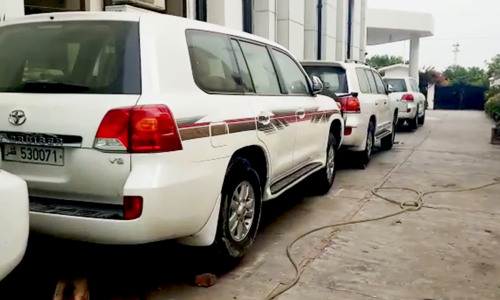 Authorities recover 12 more vehicles allegedly belonging to Qatari royals Authorities recover 12 more vehicles allegedly belonging to Qatari royals