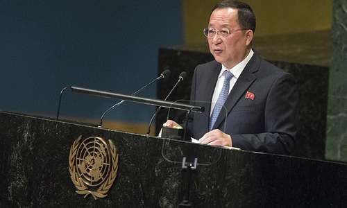 North Korea says 'no way' it will disarm without trust in US