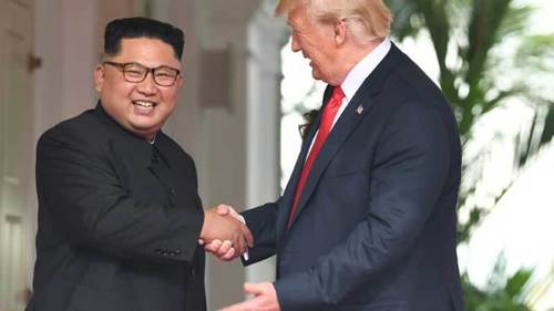 Trump says he and Kim Jong Un 'in love'