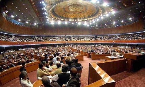 NA condemns Indian attack on AJK premier&rsquo;s helicopter