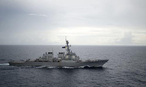 China, US in row over warship’s movement