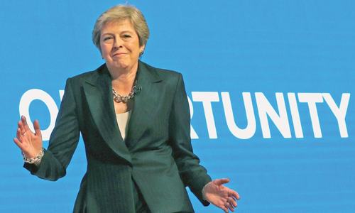 May appeals for party unity at &lsquo;toughest phase&rsquo; of Brexit