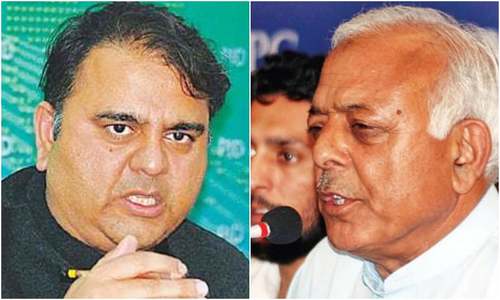 Jhelum RO issues show-cause notices to Fawad Chaudhry, Sarwar Khan for violating code of ethics