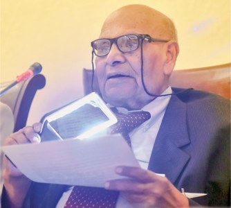 Lifetime achievement award conferred on Prof Sharif Al Mujahid