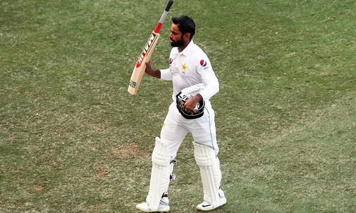 That's wife! Century maker Hafeez reveals Test return inspiration