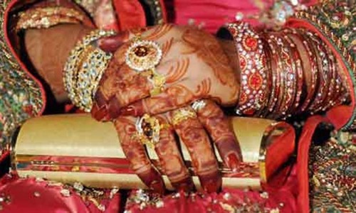 Bride killed during wedding