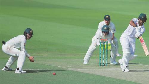COMMENT: Debutant&rsquo;s disciplined knock keeps Pakistan in the game