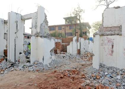 Demolished building of Pindi&rsquo;s only library yet to be reconstructed