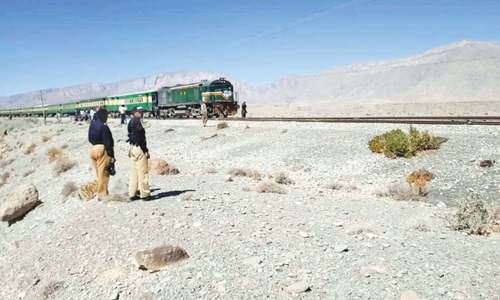 Quetta train link cut off from rest of country after bomb attack