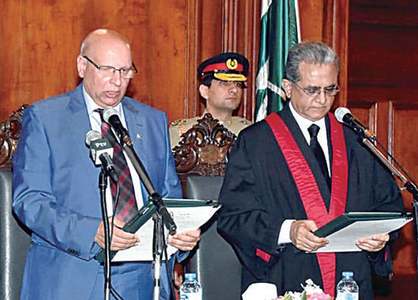 Justice Anwar sworn in as LHC chief justice