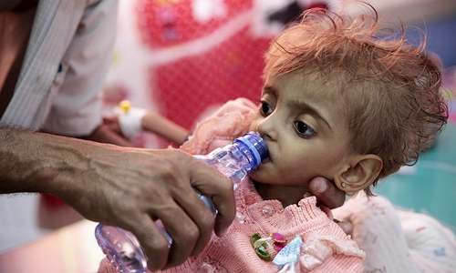 UN humanitarian chief says danger of &lsquo;big famine&rsquo; in Yemen