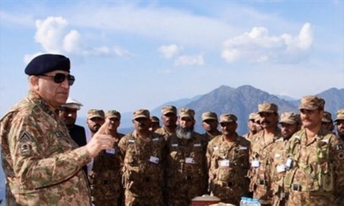 'Kashmir remains the core unresolved agenda,' army chief says during visit to LoC
