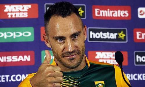 We won&rsquo;t banter about ball tampering: Du Plessis