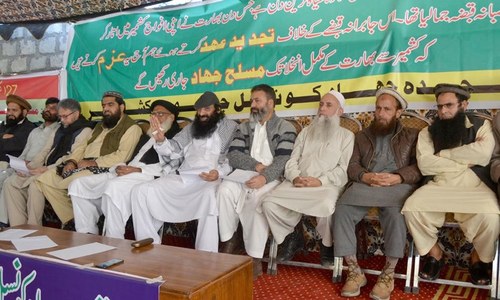 Kashmiri separatist leaders issue plea for 'full military support'