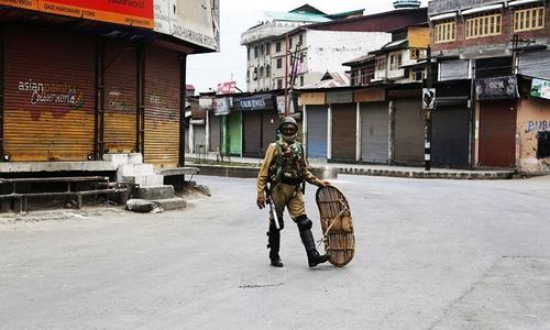 Tension spikes in held Kashmir after politician&rsquo;s killing