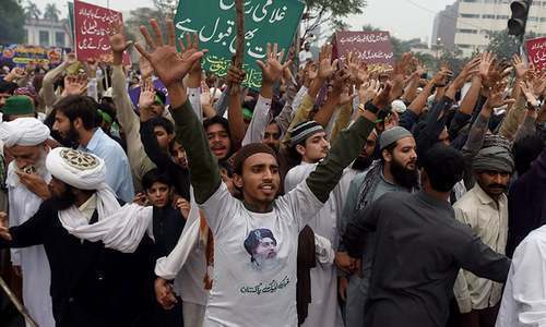 Plea in LHC seeks compensation for damage during TLP protest