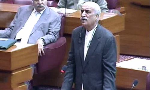 Khursheed Shah mocks information minister's 'send miscreants to space' remarks Khursheed Shah mocks information minister's 'send miscreants to space' remarks