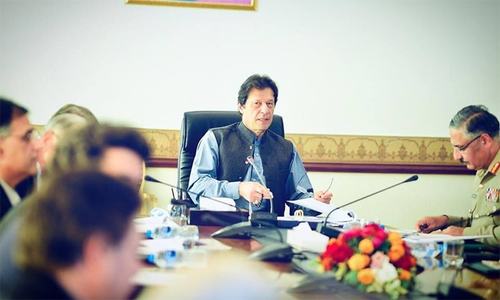 PM briefs civil-military officials on China visit in first NSC meeting