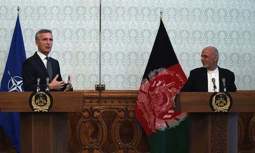 NATO chief says chances for peace in Afghanistan 'greater now' NATO chief says chances for peace in Afghanistan 'greater now'