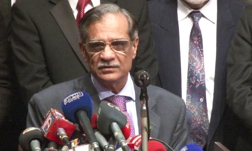 No option but to suspend IHC ruling on Sharifs, says CJP