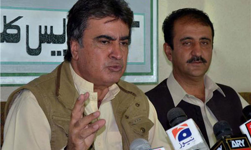 Centre struck deals for Balochistan without its consent: Jamaldini Centre struck deals for Balochistan without its consent: Jamaldini