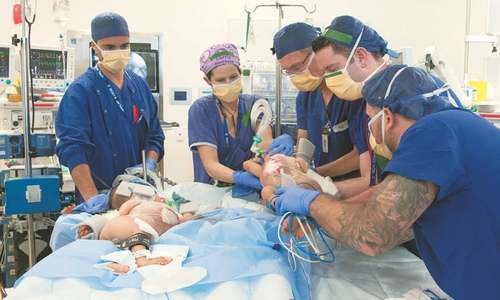 Australian surgeons separate conjoined Bhutanese twins Australian surgeons separate conjoined Bhutanese twins