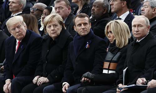 World leaders mark 100 years since WWI Armistice in Paris World leaders mark 100 years since WWI Armistice in Paris