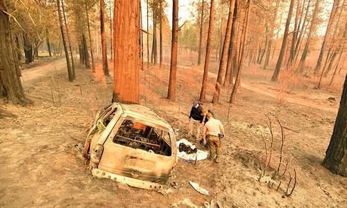 Death toll rises to 25 as California grapples with worst wildfires in its history