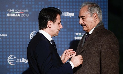 Libyan players in Italy for fresh bid to resolve crisis Libyan players in Italy for fresh bid to resolve crisis