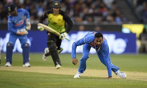 Rain ruins second Australia-India T20