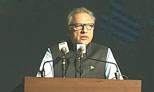 President Alvi opens defence expo IDEAS 2018 with message of peace