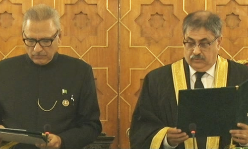 Justice Athar Minallah sworn in as chief justice of Islamabad High Court Justice Athar Minallah sworn in as chief justice of Islamabad High Court