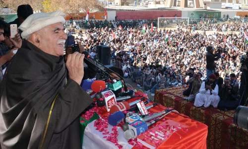 Struggle for rights to continue, says Achakzai