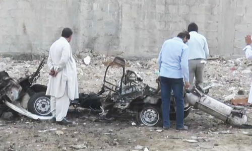 'Stolen' car explodes in Karachi's Khadda Market; no casualties reported