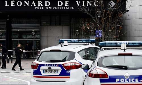 Pakistani man held as teacher stabbed to death at French university