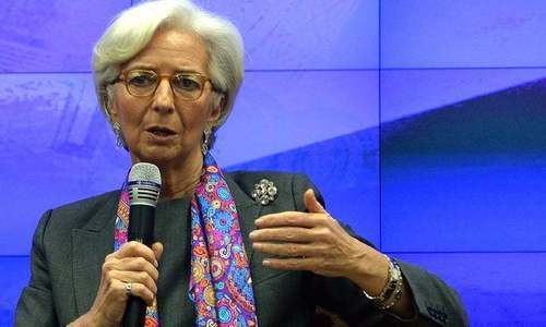 Don&rsquo;t see elements of recession in near-term: Lagarde