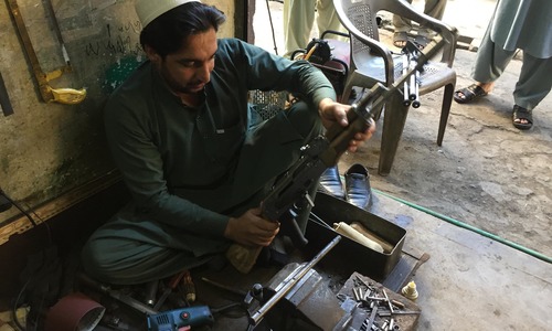 Darra Adamkhel's century-old illegal firearms industry is slowly dying Darra Adamkhel's century-old illegal firearms industry is slowly dying