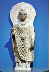 Buddha statue features in Swiss exhibition