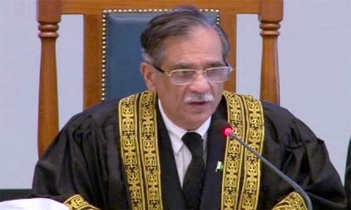 CJP warns PML-N's Khokhar brothers to vacate any 'grabbed' land in Lahore