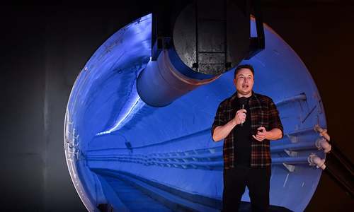 Elon Musk bores tunnel to revolutionise city driving