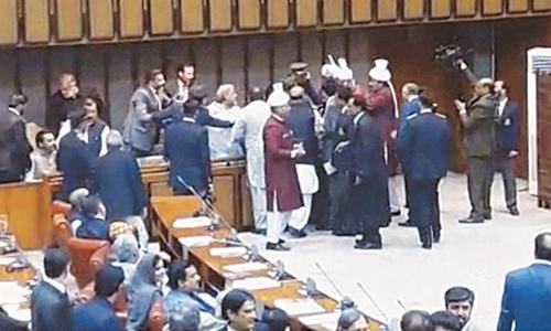 Opposition walks out of Senate over &lsquo;lopsided accountability&rsquo;