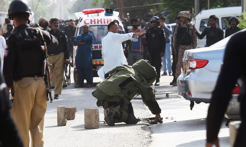 Outgoing year sees terrorism rear its ugly head in Karachi again